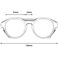 Vorschau: bollé Ascender Solace4 Brown Cat 4 - Gletscherbrille white matte - Bild 4 Vorschau: bollé Ascender Solace4 Brown Cat 4 - Gletscherbrille white matte - Bild 4