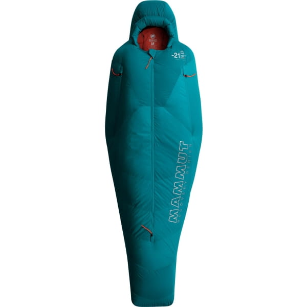 Mammut Women´s Protect Down Bag -21C - Schlafsack petrol - Bild 1 Mammut Women´s Protect Down Bag -21C - Schlafsack petrol - Bild 1