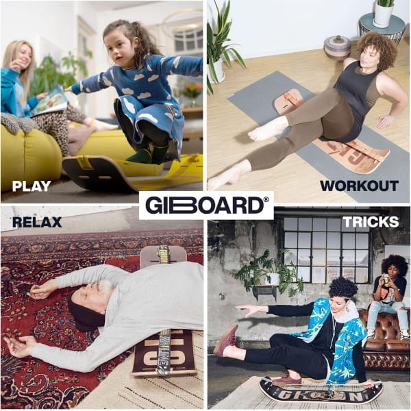 Gibbon Giboard Set - Slackline-Balanceboard - Bild 10
