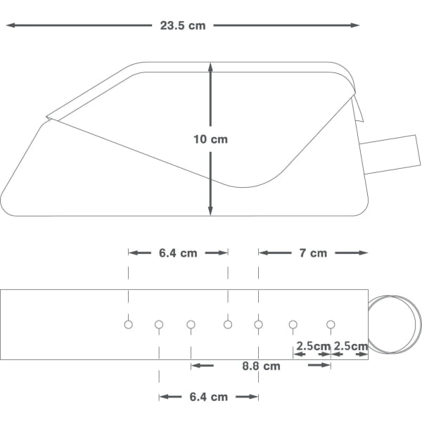 Apidura Racing Bolt-On Top Tube Pack 1 L - Rahmentasche - Bild 4